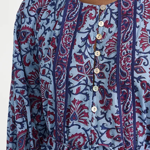 Cleobella Faith Caftan Midi Dress - Picture 4 of 9